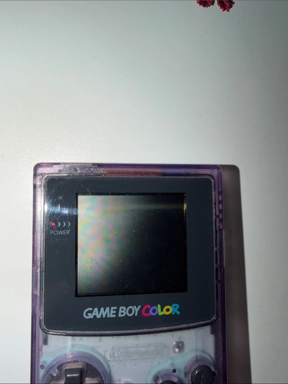 Nintendo Game Boy Color - Transparent Purple
